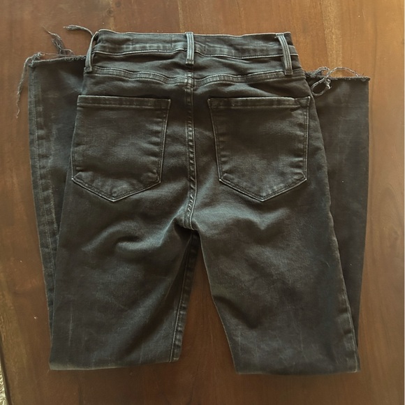 Frame - Ali High Rise Cigarette size 24 - in noir - Picture 5 of 7